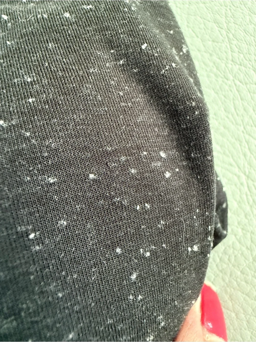 Lululemon Part Ways Tee Black Speckles and Open Back - Maybe size 8 No Tag W3BWJ